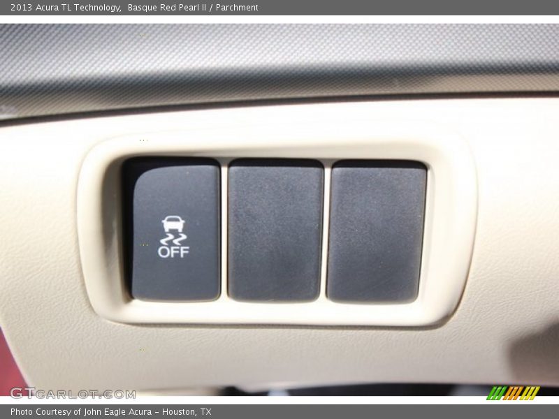 Basque Red Pearl II / Parchment 2013 Acura TL Technology