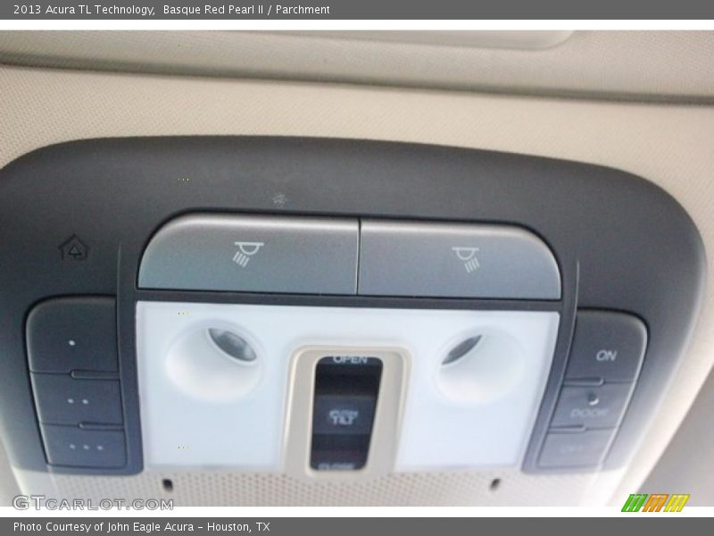 Basque Red Pearl II / Parchment 2013 Acura TL Technology