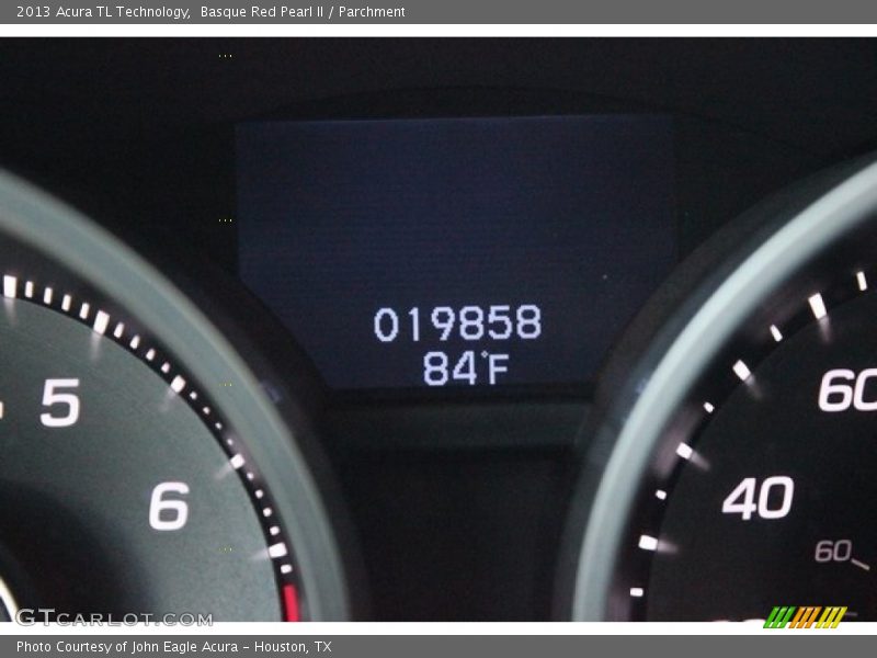 Basque Red Pearl II / Parchment 2013 Acura TL Technology