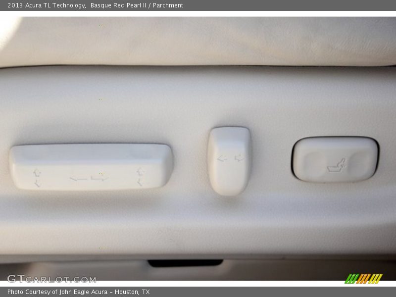 Basque Red Pearl II / Parchment 2013 Acura TL Technology