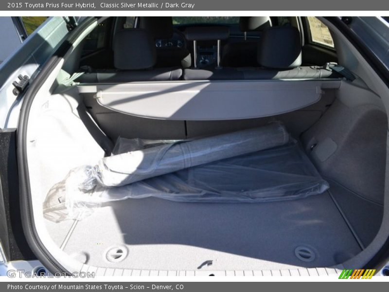 Classic Silver Metallic / Dark Gray 2015 Toyota Prius Four Hybrid
