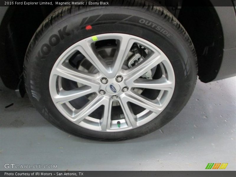 Magnetic Metallic / Ebony Black 2016 Ford Explorer Limited