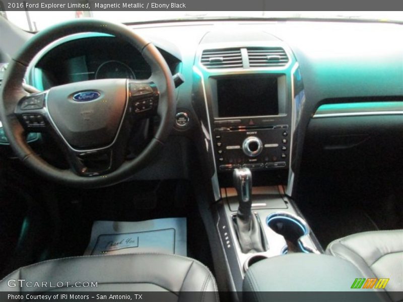 Magnetic Metallic / Ebony Black 2016 Ford Explorer Limited