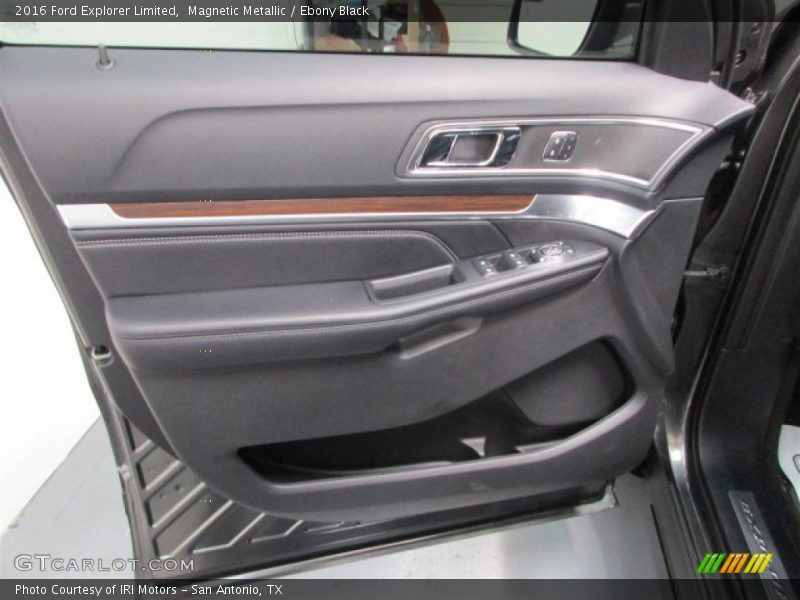 Magnetic Metallic / Ebony Black 2016 Ford Explorer Limited