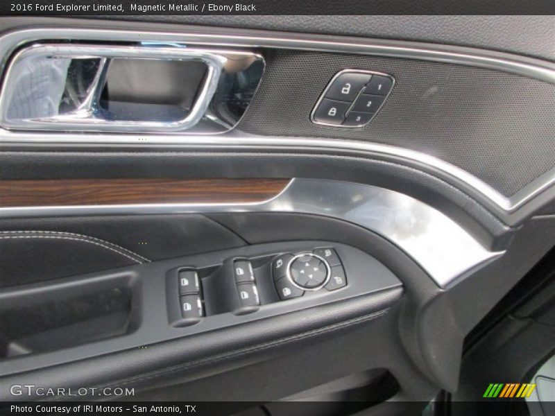 Magnetic Metallic / Ebony Black 2016 Ford Explorer Limited
