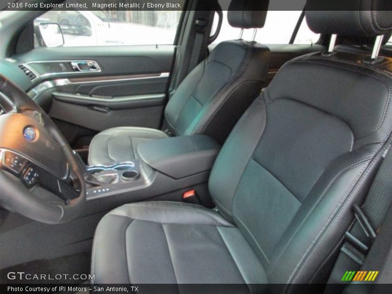 Magnetic Metallic / Ebony Black 2016 Ford Explorer Limited