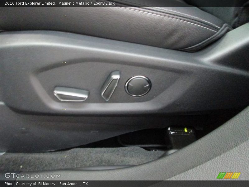 Magnetic Metallic / Ebony Black 2016 Ford Explorer Limited