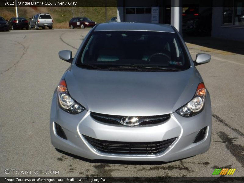 Silver / Gray 2012 Hyundai Elantra GLS