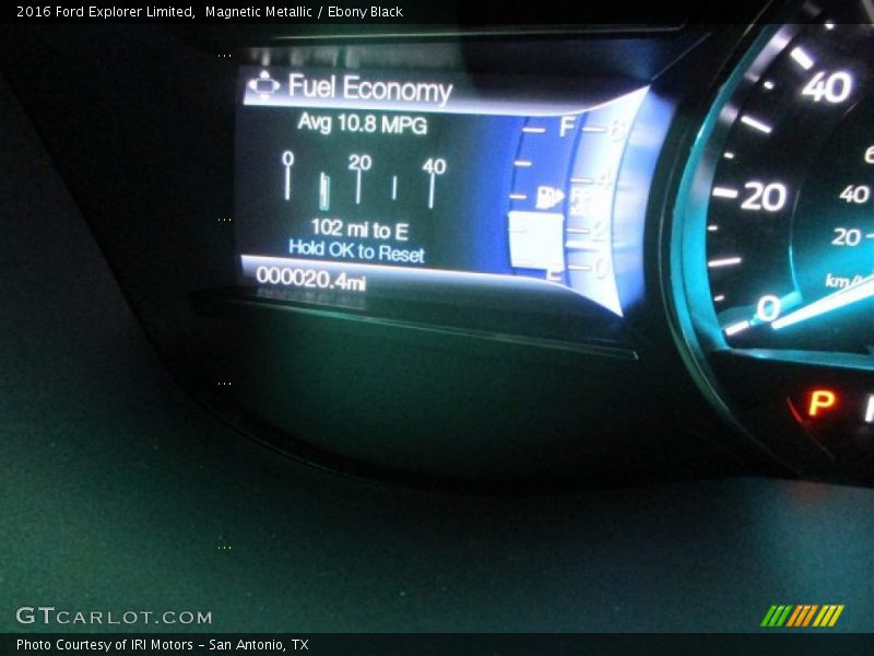 Magnetic Metallic / Ebony Black 2016 Ford Explorer Limited