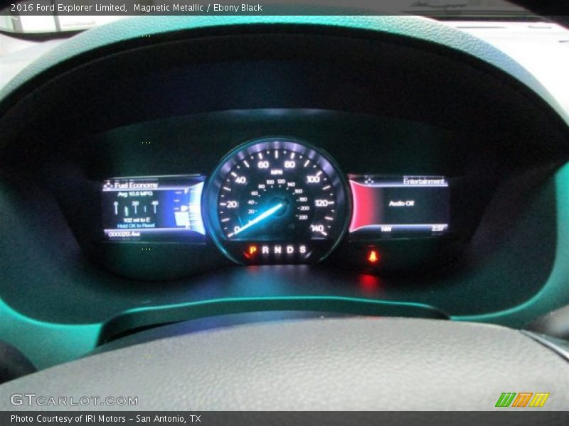 Magnetic Metallic / Ebony Black 2016 Ford Explorer Limited