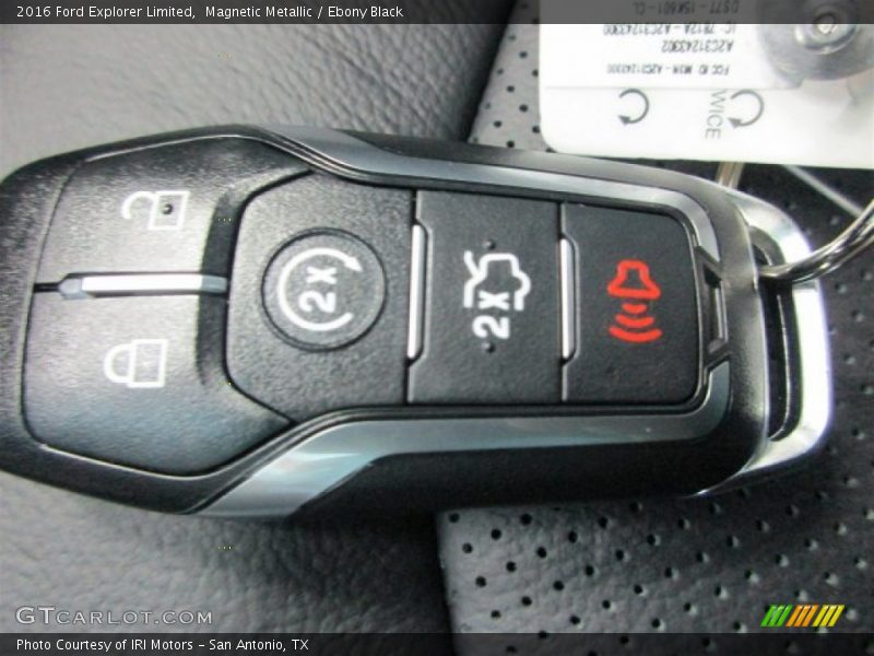 Magnetic Metallic / Ebony Black 2016 Ford Explorer Limited