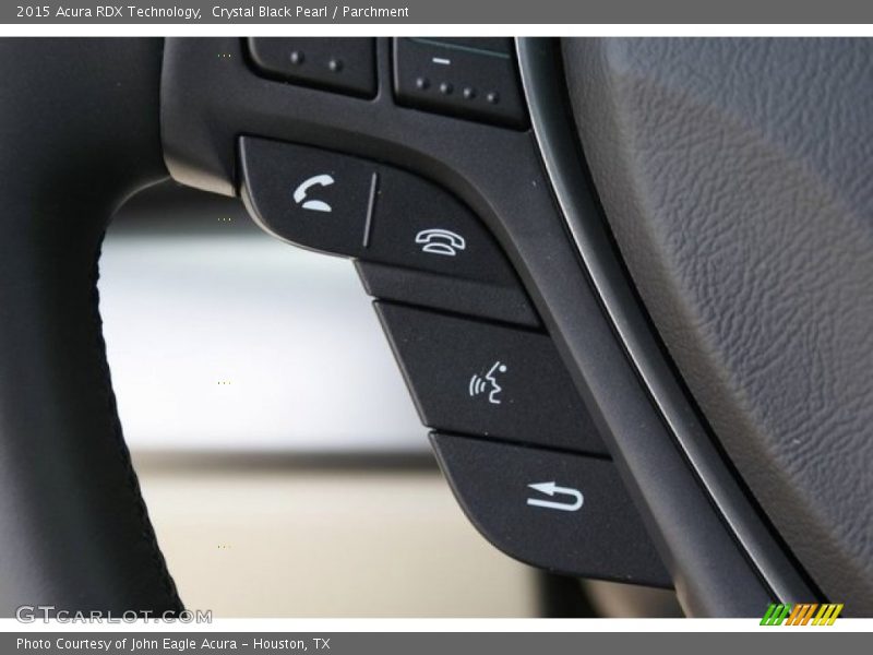 Crystal Black Pearl / Parchment 2015 Acura RDX Technology
