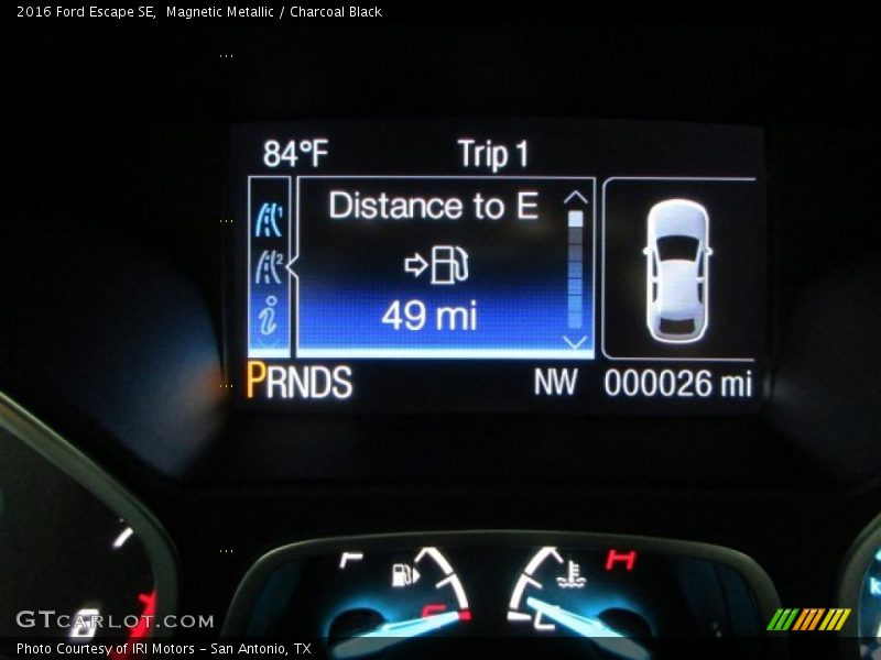 Magnetic Metallic / Charcoal Black 2016 Ford Escape SE