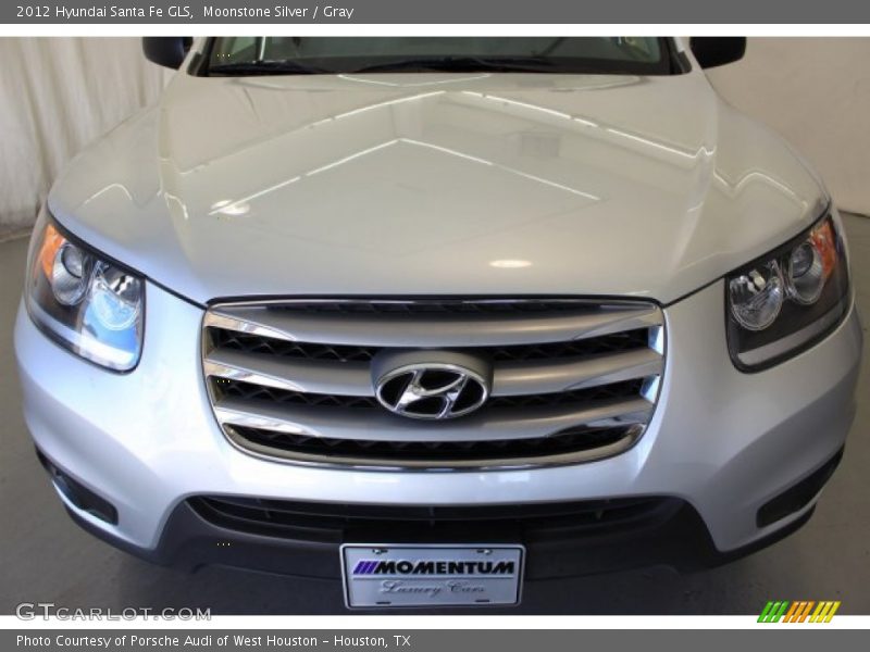 Moonstone Silver / Gray 2012 Hyundai Santa Fe GLS