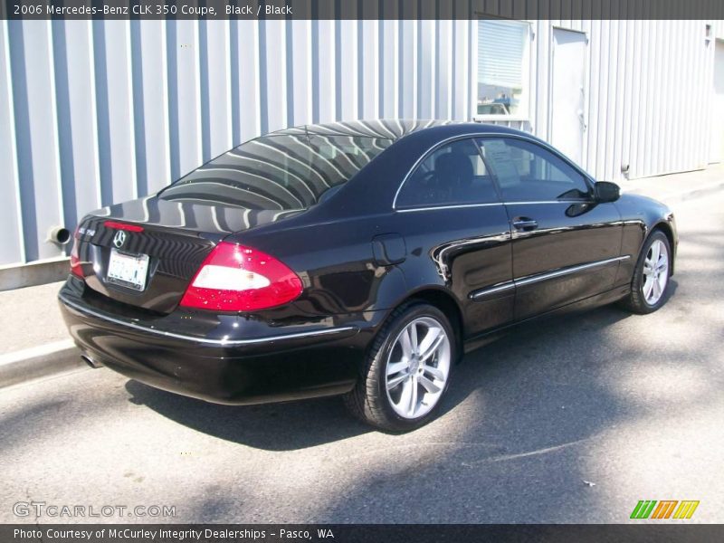 Black / Black 2006 Mercedes-Benz CLK 350 Coupe