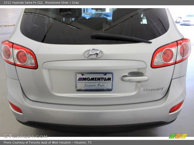 Moonstone Silver / Gray 2012 Hyundai Santa Fe GLS