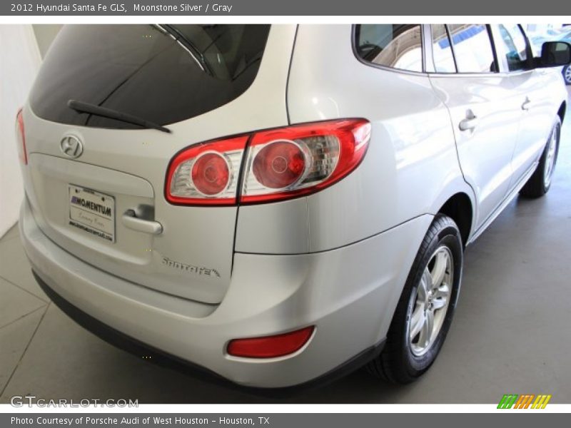 Moonstone Silver / Gray 2012 Hyundai Santa Fe GLS