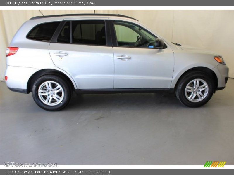 Moonstone Silver / Gray 2012 Hyundai Santa Fe GLS