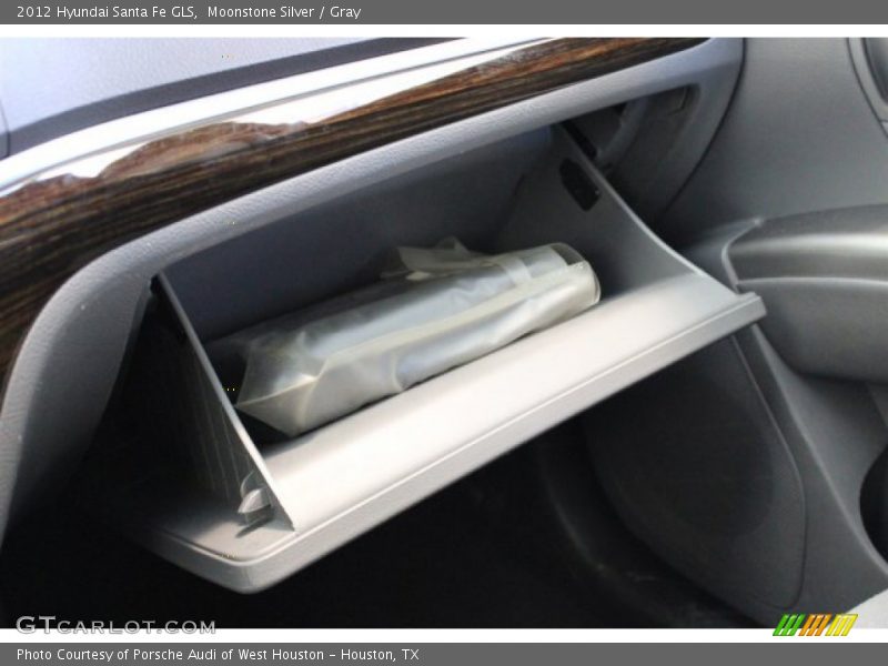 Moonstone Silver / Gray 2012 Hyundai Santa Fe GLS