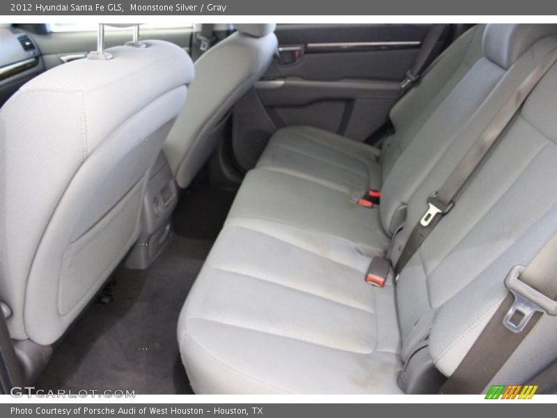 Moonstone Silver / Gray 2012 Hyundai Santa Fe GLS