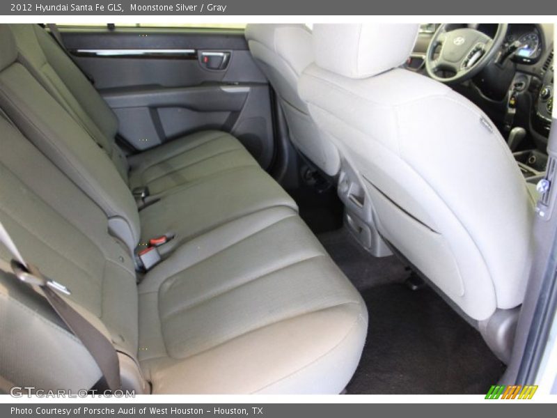 Moonstone Silver / Gray 2012 Hyundai Santa Fe GLS