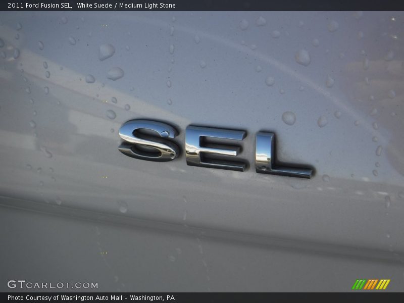 White Suede / Medium Light Stone 2011 Ford Fusion SEL
