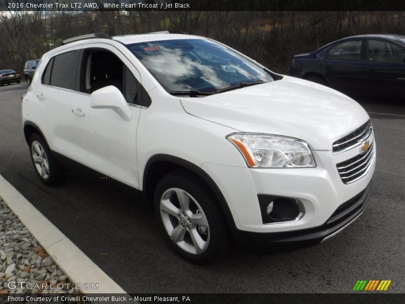 White Pearl Tricoat / Jet Black 2016 Chevrolet Trax LTZ AWD