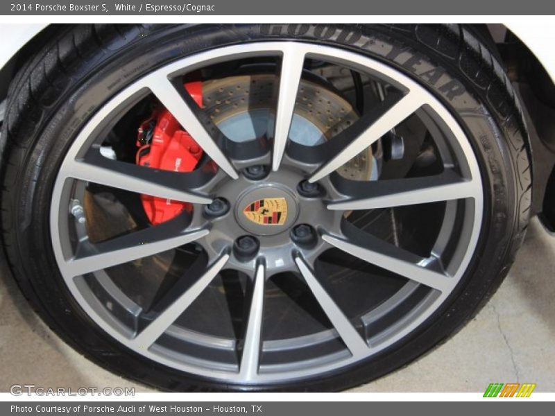 White / Espresso/Cognac 2014 Porsche Boxster S