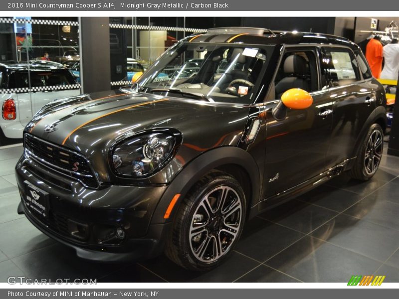 Midnight Gray Metallic / Carbon Black 2016 Mini Countryman Cooper S All4