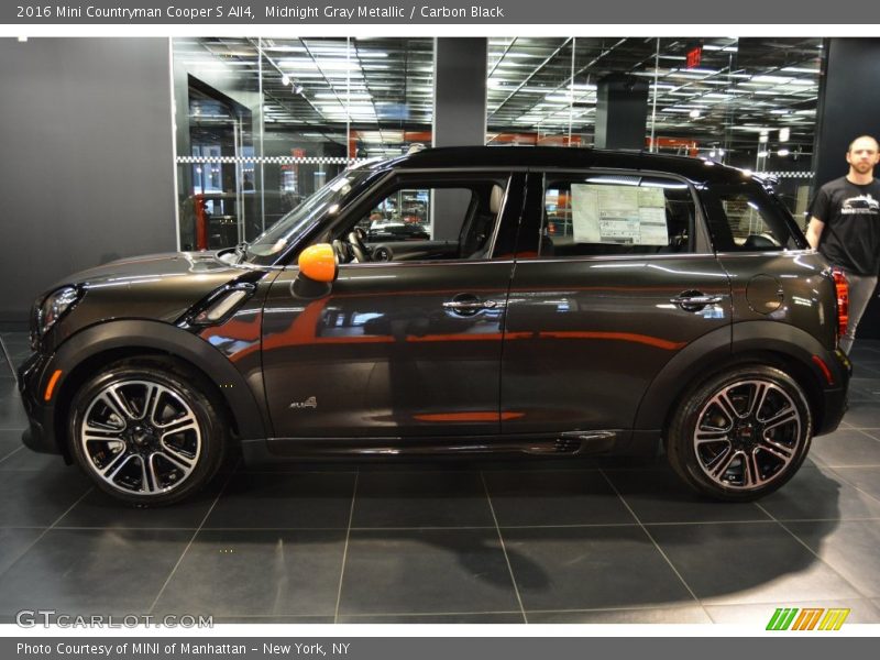 Midnight Gray Metallic / Carbon Black 2016 Mini Countryman Cooper S All4