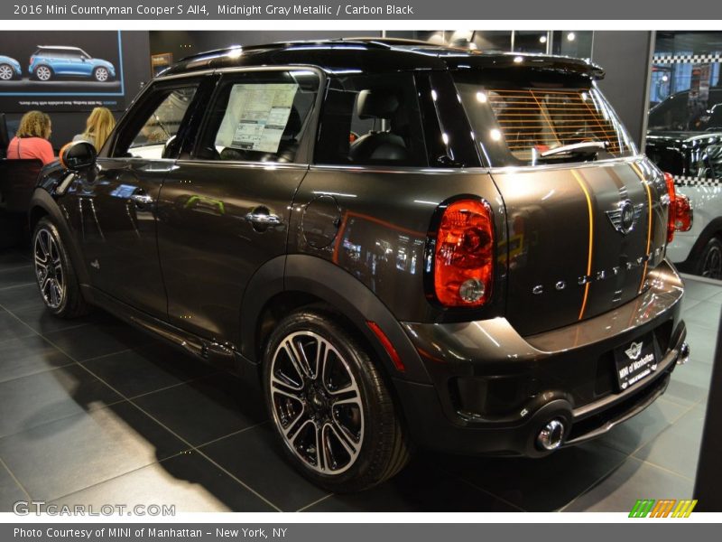 Midnight Gray Metallic / Carbon Black 2016 Mini Countryman Cooper S All4