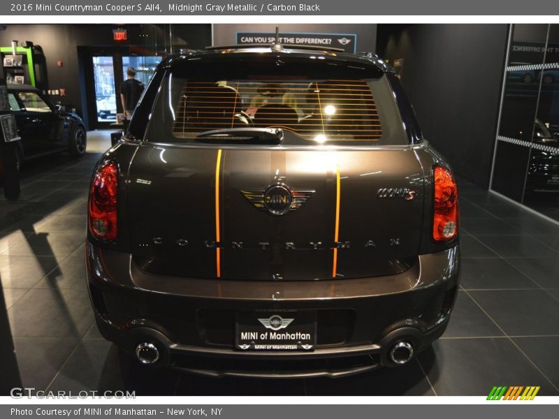Midnight Gray Metallic / Carbon Black 2016 Mini Countryman Cooper S All4