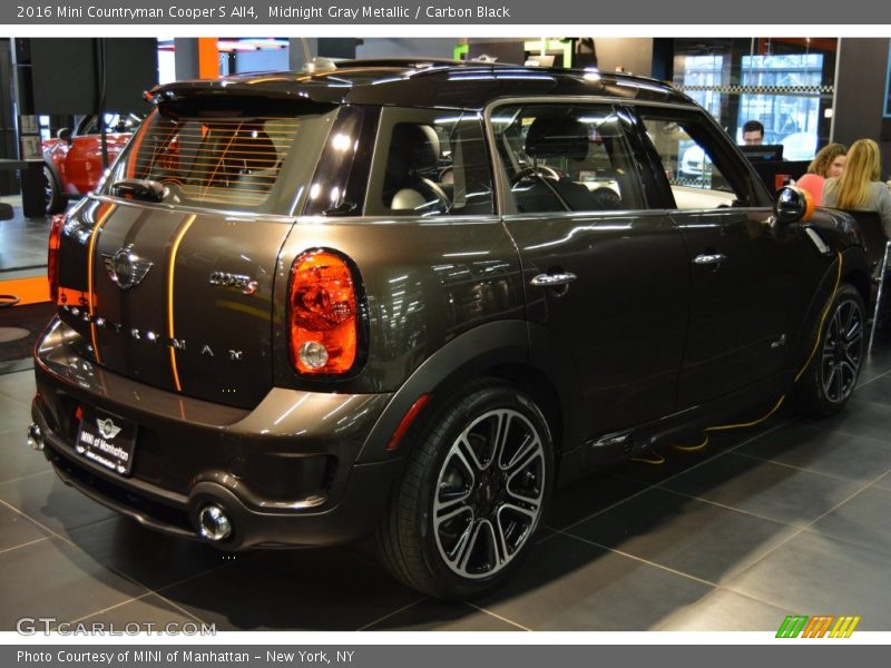 Midnight Gray Metallic / Carbon Black 2016 Mini Countryman Cooper S All4
