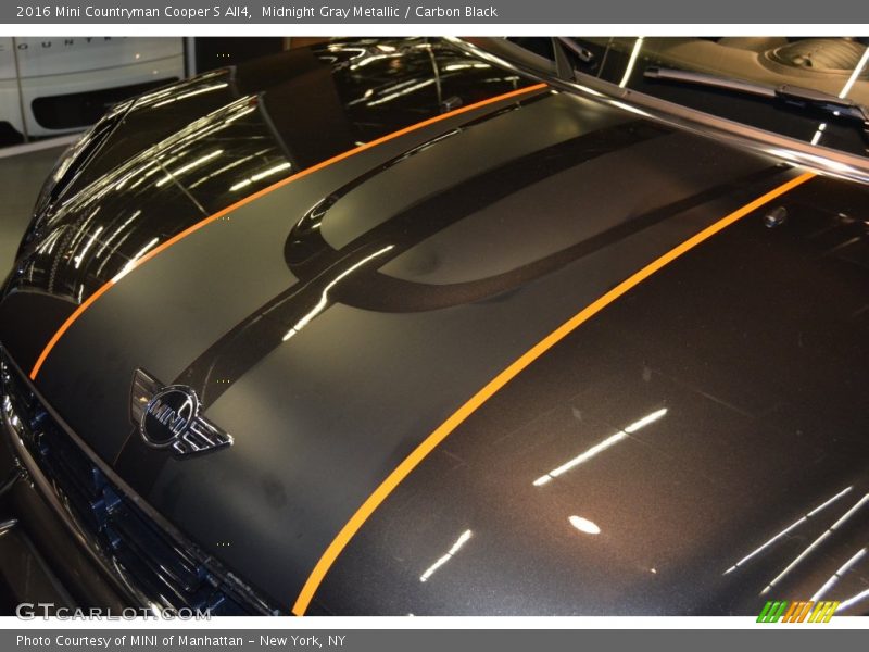 Midnight Gray Metallic / Carbon Black 2016 Mini Countryman Cooper S All4