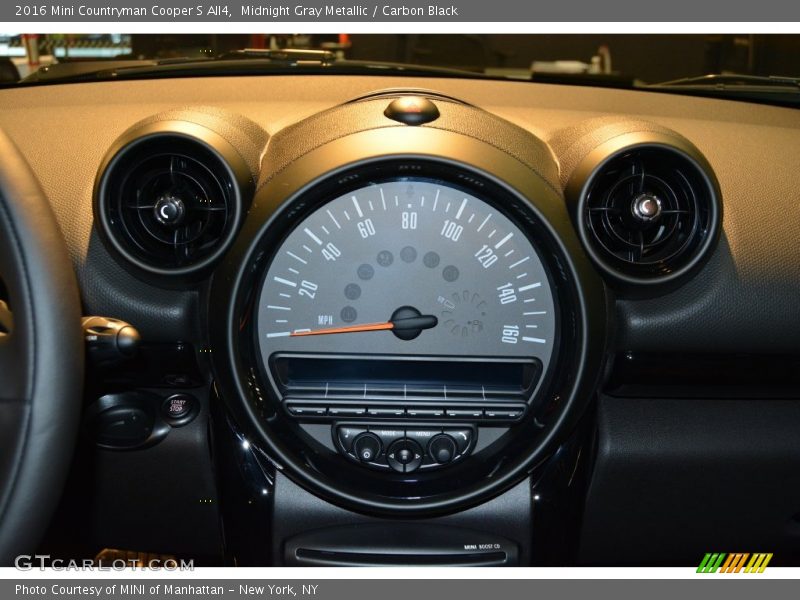 Midnight Gray Metallic / Carbon Black 2016 Mini Countryman Cooper S All4
