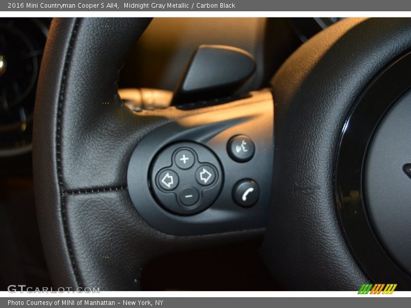 Midnight Gray Metallic / Carbon Black 2016 Mini Countryman Cooper S All4