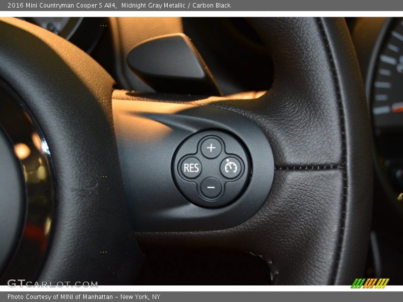 Midnight Gray Metallic / Carbon Black 2016 Mini Countryman Cooper S All4