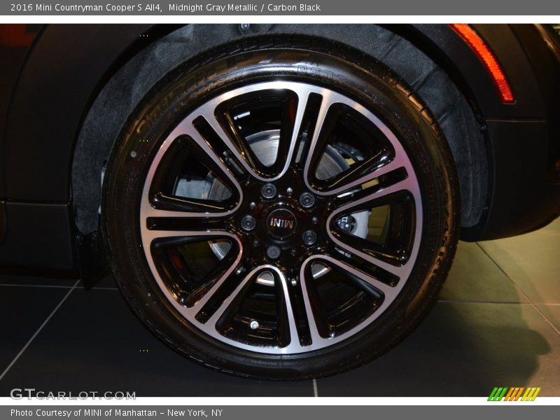 Midnight Gray Metallic / Carbon Black 2016 Mini Countryman Cooper S All4