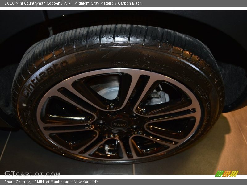 Midnight Gray Metallic / Carbon Black 2016 Mini Countryman Cooper S All4