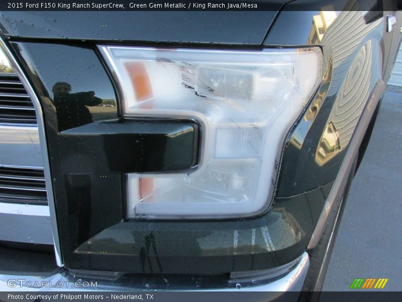 Green Gem Metallic / King Ranch Java/Mesa 2015 Ford F150 King Ranch SuperCrew