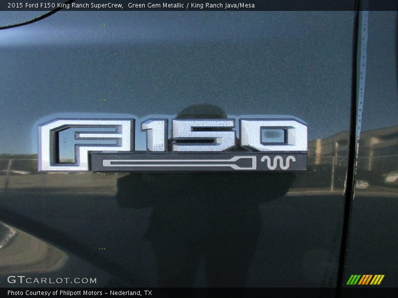 Green Gem Metallic / King Ranch Java/Mesa 2015 Ford F150 King Ranch SuperCrew