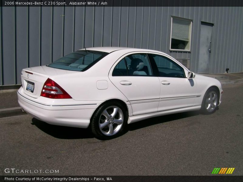 Alabaster White / Ash 2006 Mercedes-Benz C 230 Sport