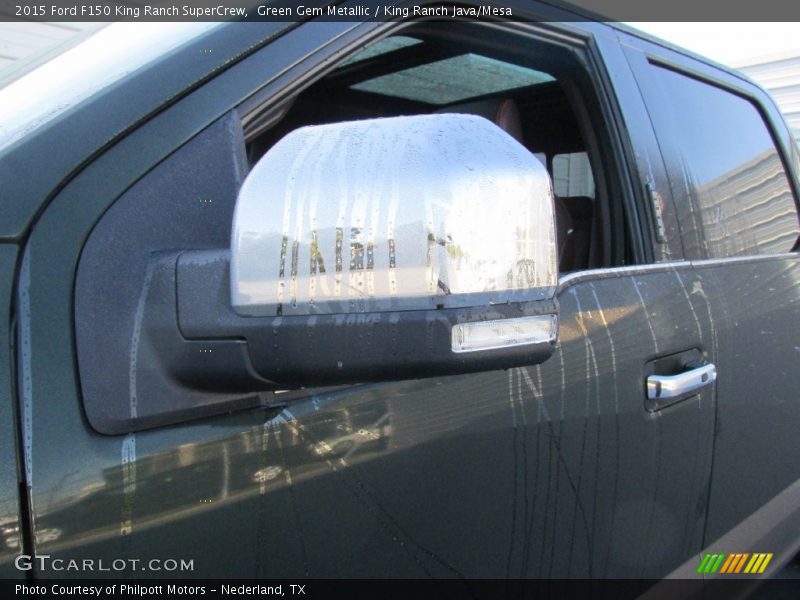 Green Gem Metallic / King Ranch Java/Mesa 2015 Ford F150 King Ranch SuperCrew
