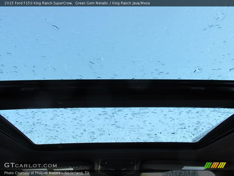 Green Gem Metallic / King Ranch Java/Mesa 2015 Ford F150 King Ranch SuperCrew