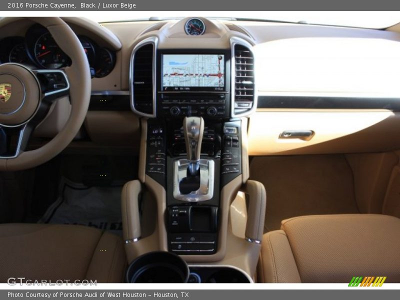 Black / Luxor Beige 2016 Porsche Cayenne