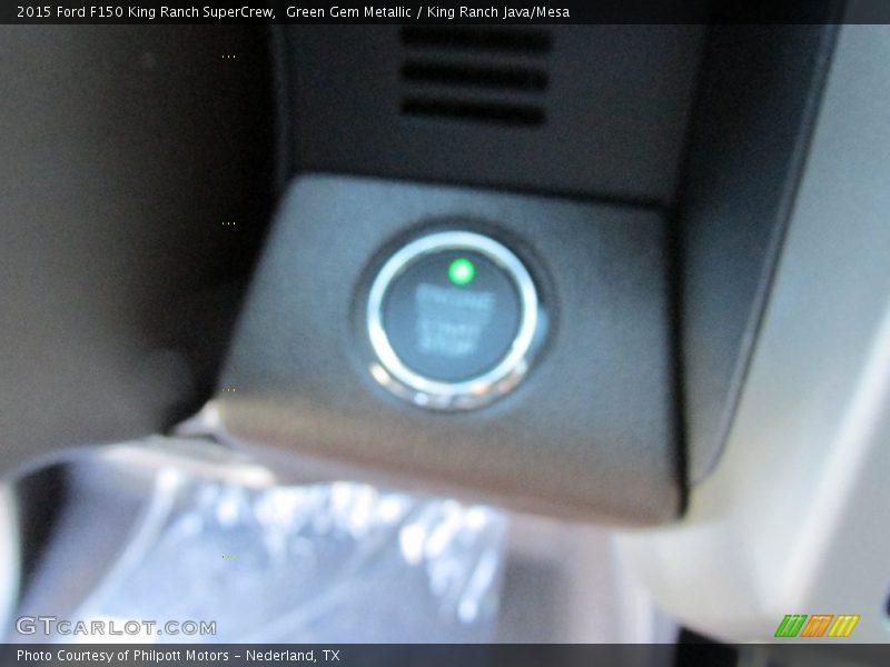 Green Gem Metallic / King Ranch Java/Mesa 2015 Ford F150 King Ranch SuperCrew