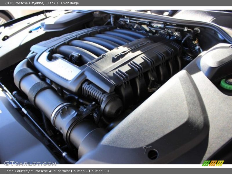 Black / Luxor Beige 2016 Porsche Cayenne
