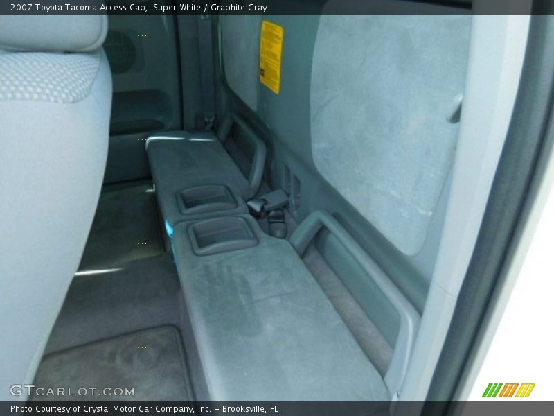 Super White / Graphite Gray 2007 Toyota Tacoma Access Cab