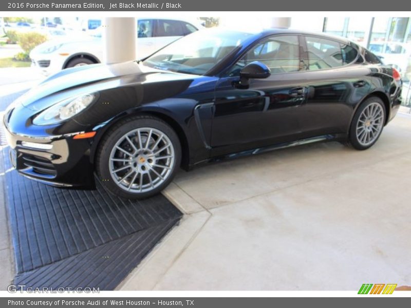 Jet Black Metallic / Black 2016 Porsche Panamera Edition