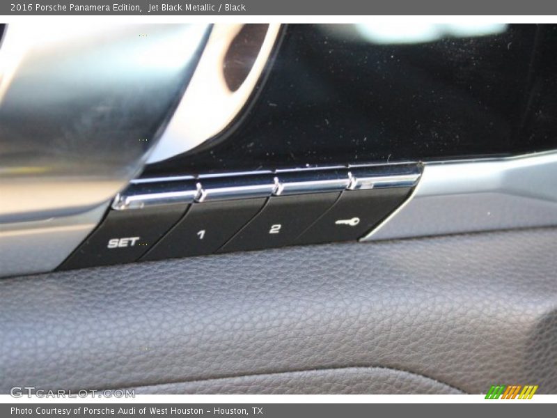 Jet Black Metallic / Black 2016 Porsche Panamera Edition